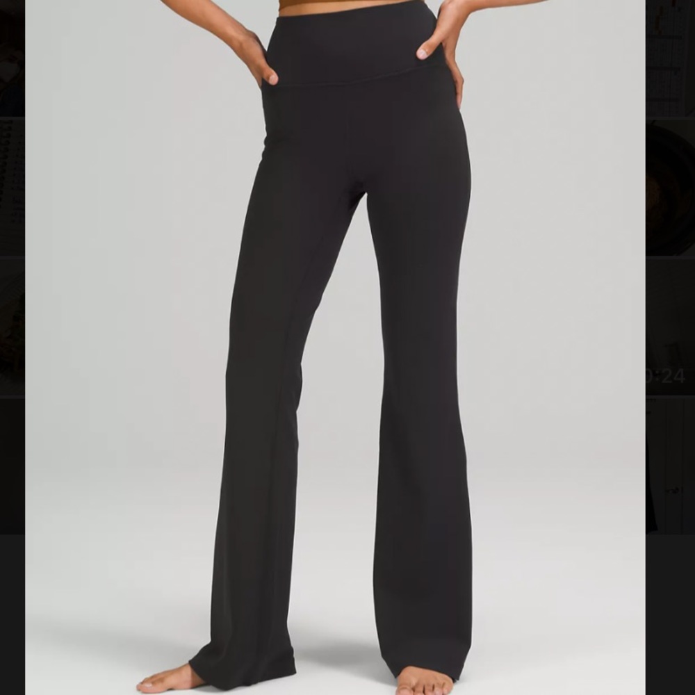 Lululemon Groove Super High Rise Flared Pant